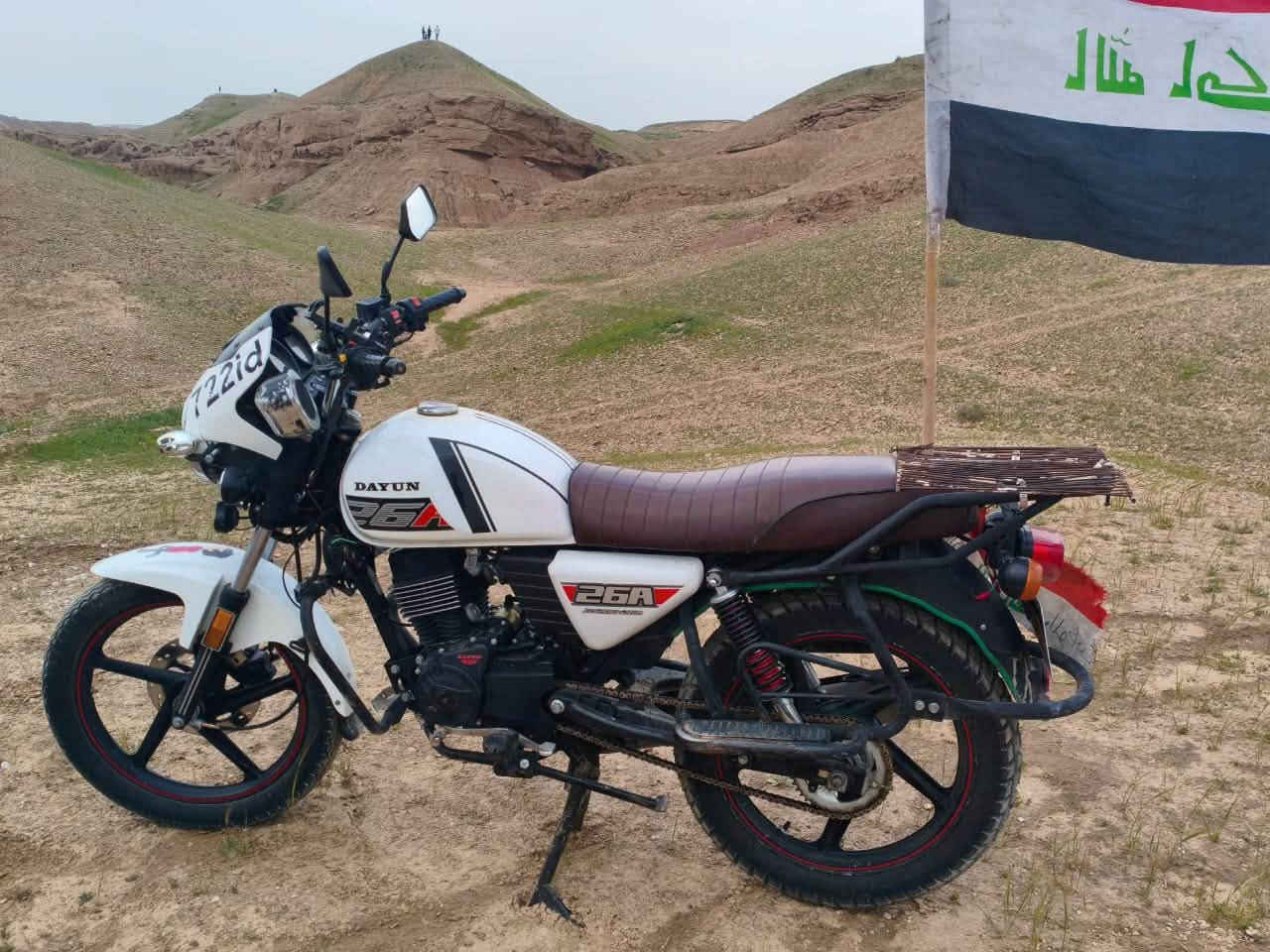 سلام عليكم
دراجة دايوان مواليد 23
مكان ديالى او بغداد 
السعر 2000
*********** واتساب فقط
