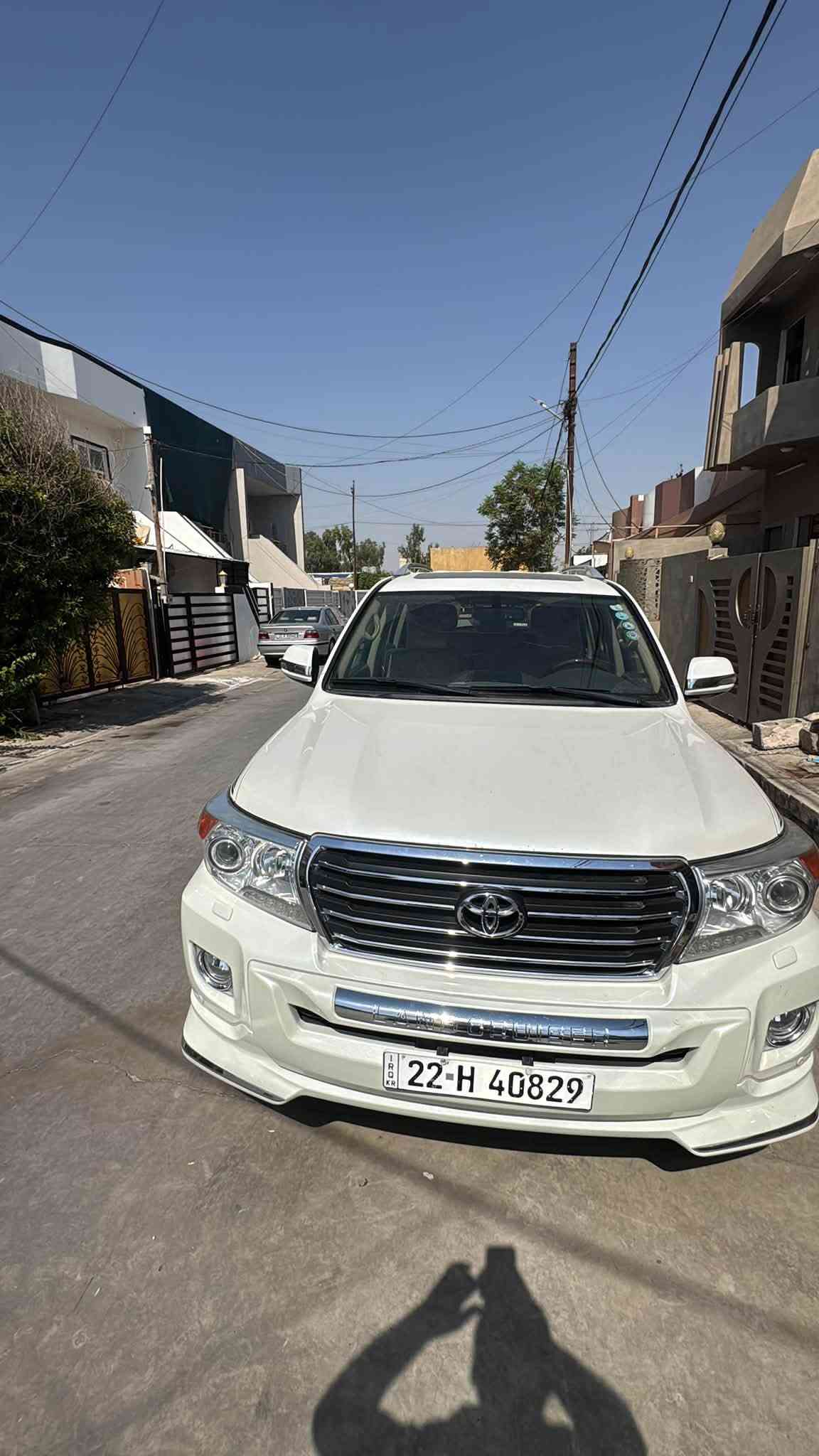 لاندكروز 2014  بريم اصلي
GXR السياره كفاله من كلشي 
6سلندر رقم أربيل بس بيها قطعة تعديل ماشي 125 الف 
موصفات 
سلايت روف 
فور ويل 
مري قلاب 
ابواب بصمتين
كشنات جلد 
كشن كهرباء 3دكم
اشاير مري
جام اوتو
لايت زنون 
تبريد ثلاث قطع 
ثلاجه
7 راكب 
‏‎تحكم استيرن
السيارة حيل جديده 
كير محرك كله بشرط 
تخم تاير جديده 
السياره جاهزه من كلشي
مكاني كركوك 
***********
