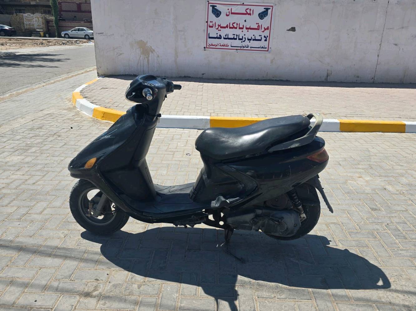 دراجه فراشه نظيفه حاويه هاي سنه ما مفتوحه وبرغي ما مبدل بيها كهربائيات شغاله نكره سلف  ومكاتبه تجي تفحص وتشوف مكاني ديوانيه ام الخيل رايدها ب550 وبيها مجال رقم الواتساب ***********