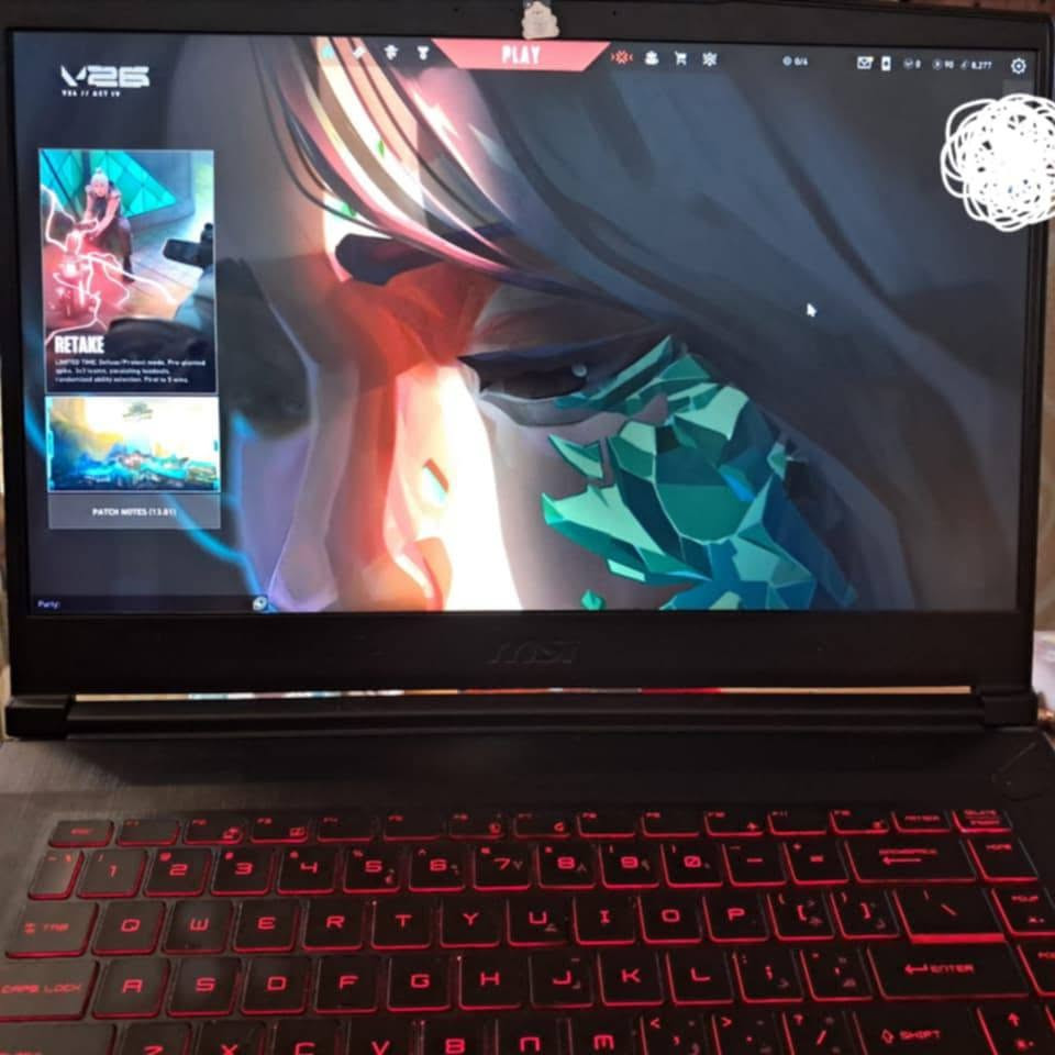 سلام عليكم لابتوب msi gf65 thin
مواصفاته 
gtx 1660 Ti 6gb
معالج core i7 10750h
رامات 16
2tb
775الف
*********** هذه واتساب مكاني بغداد
