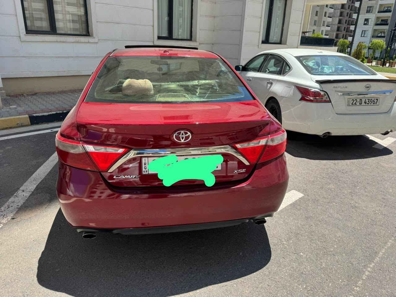 تويوتا كامري XSE موديل 2015 فووول مواصفات 

لون ماروني
وارد أمريكي
فول فول مواصفات XSE
6 سلندر
لا دعم ولا ضرر
فقط 4 تعديلات أصغار

سيارة فول مواصفات وفئة XSE، بدون دعم أو ضرر حسب وصف صاحب السيارة، ومناسبة للي يريد كامري قوية ومواصفاتها كاملة.

 السعر 💵 علق يوصلك السعر مباشرة 

للاستفسار
***********
