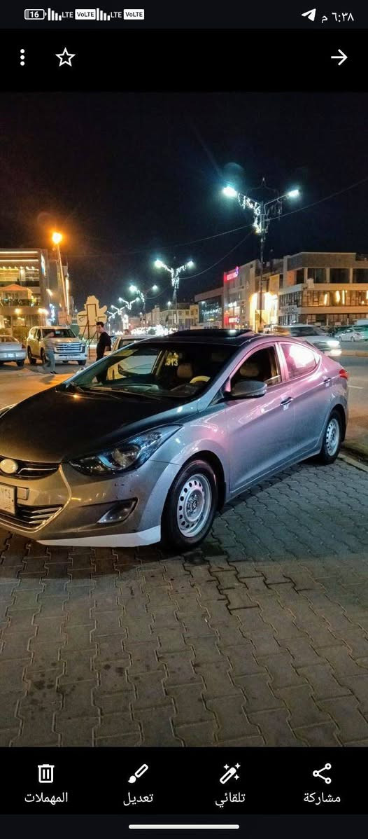 يد سلام عليكم النترا البيع خليجي 13 محرك 2000 دوش ستوني شاده سياره خير من الله منضومه تبريد جديده تخم تاير باتري كله جديد فول عده البصمه ***********

نص مكتوب في الصور:
- 16 LTE VoLTE LTE VoLTE ٦:٣٨ م المهملات تعديل تلقائي مشاركة