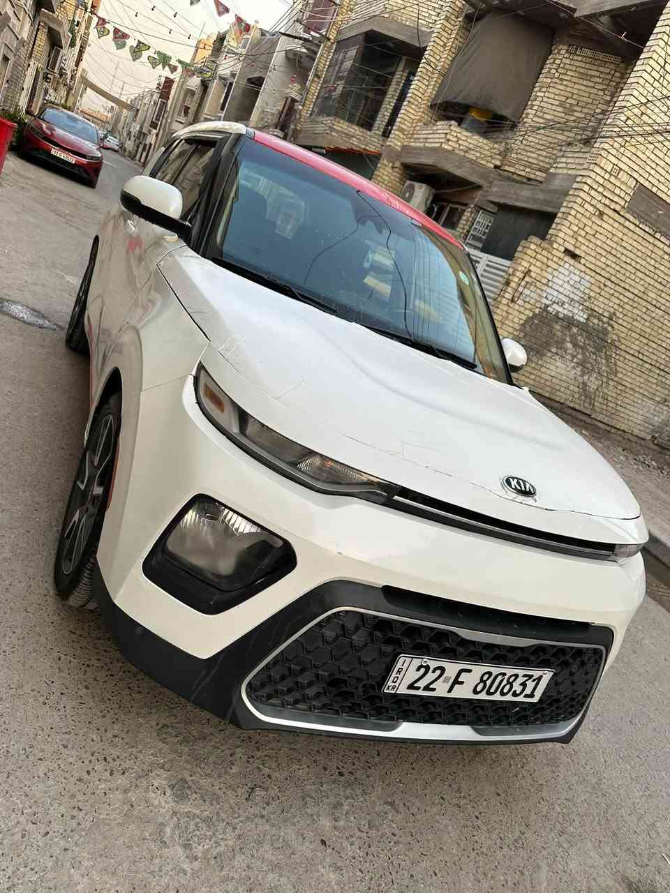 كيا صول موديل 2021  مواصفات جيتي لاين
وارد امريكي السياره 
ماشية 79 الف 
صور الحادث 
مرفق بل منشور وسونار  
بدون دواخل 
مكينه 2000 دوش
مرقم اربيل الجديد
تحويل او وكالة للمشتري حسب الرغبه
فتحة سلايد  
حجر البيئه بلادي مالتها 
شاشة كبيره 
رادار امامي جانبي خلفي 
فول تحكم استيرن جهتين 
نقاط عمياء 
كامرا خلفيه دواره 
تحديد مسار قيادة آليه 
انضمة قيادة 3 
مانع انزلاق واوتو استوب
ويل كب مشيف كروم جيتي لاين
مرقمة اربيل الجديد الدولي
بغداد الشعب
السعر 98  $ وبيها مجال 
***********
