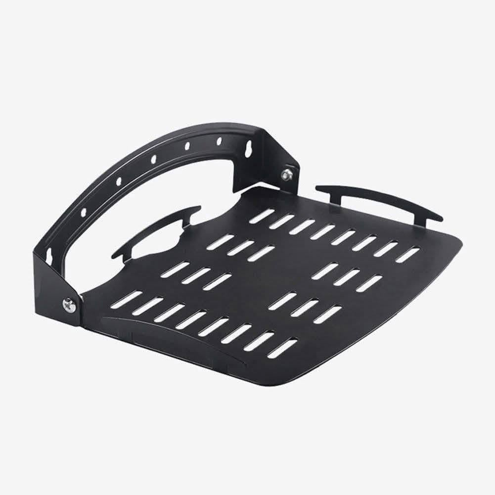 ٧ الف توصيل ٣ الف ديوانيه

نص مكتوب في الصور:
- BRAVUS QUALITY. DURABILITY. TRUST HIGH QUALITY STB WALL BRACKET حامل رسيفر جداري عالي الجودة SOLID STEEL CONSTRUCTION POWDER COATED FINISH HEAVY DUTY & DURABLE EASY INSTALLATION FOR TV, STB, DVD & MORE BRAVUS BETTER SOLUTIONS FOR YOUR DEVICES