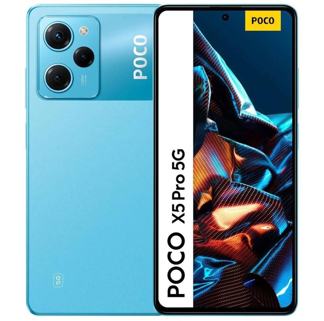 موبايل مستعمل قليل للبيع POCO X5 Pro 5G
الرام: 8GB
الذاكرة: 256GB
 المعالج: Snapdragon 778G 5G
 الشاشة: 6.67" AMOLED
 التحديث: 120Hz
 الكاميرا الرئيسية: 108MP 
 كاميرا واسعة: 8MP
 ماكرو: 2MP
 البطارية: 5000mAh 
 الشحن السريع: 67W 
التصوير: 4K
 اللون: سمائي
الجهاز نظيف جداً
 الموجود: الموبايل فقط
 السعر: 220 ألف وبي مجال 
*********** واتساب فقط
