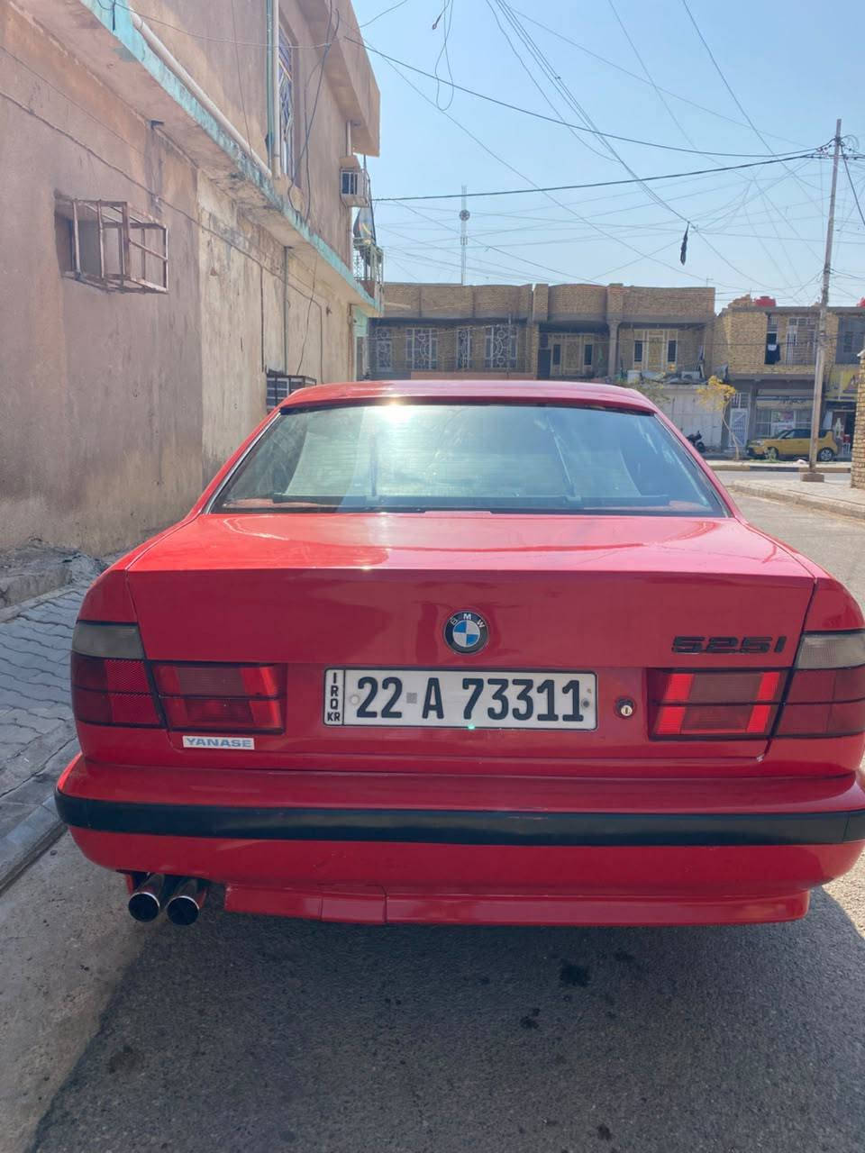 سلام عليكم بي ام ٥٢٥ موديل ١٩٩١ كير ومحرك كفاله عمه حداديه ميه ب الميه تخم تأير سياره مكفوله من ضربه ومن طخه مرشوشه جماليه كهربائيات كفاله رقم شمالي تحويل مباشر بجم عريض ويل ام  سلايت سياره مابيه اي نقص سياره جديده كلش سعر ٧٥ ورقه العنوان كوت  *********** حسين عامر الحبجي
