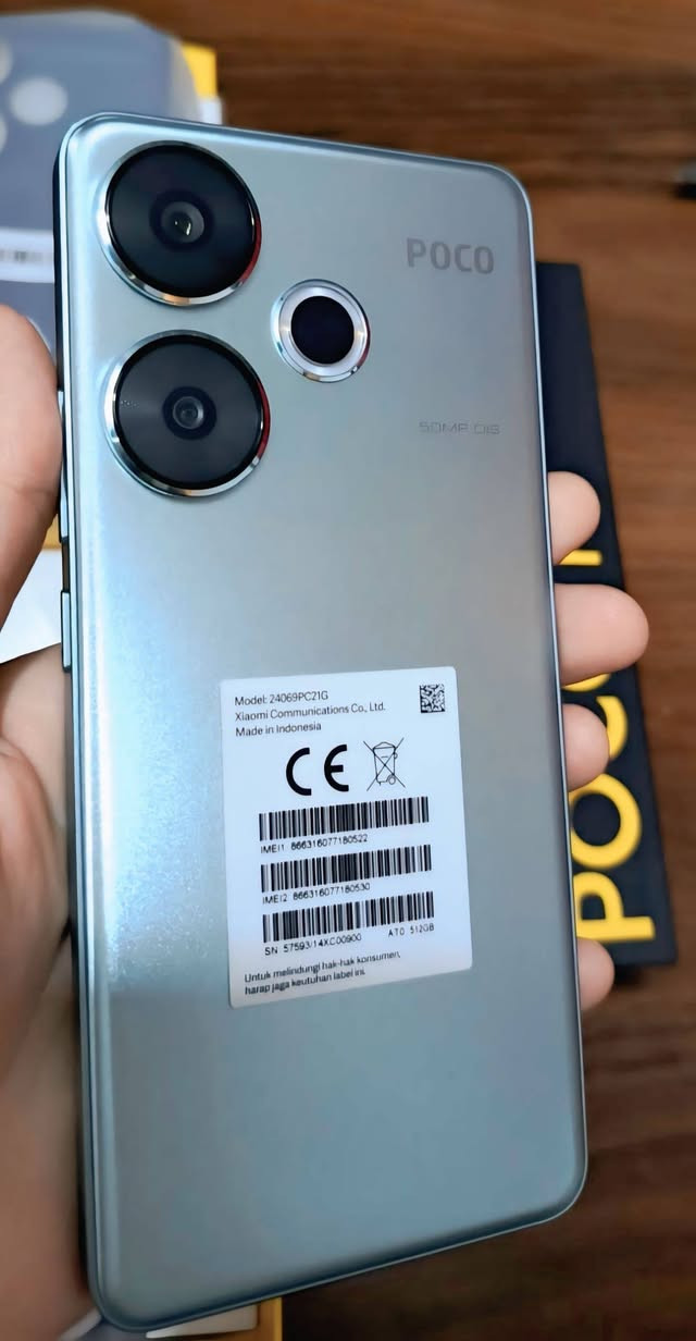 📱 للبيع POCO F6 – 12GB / 512GB
الجهاز شبه جديد استخدام أقل من أسبوع فقط

🔹 الرام: 12GB
🔹 الذاكرة: 512GB
🔹 المعالج: Snapdragon 8s Gen 3
🔹 الشاشة: AMOLED 120Hz
🔹 الألعاب: PUBG Mobile تصل إلى 120 فريم

📦 الكرتون والشاحن الأصلي متوفرين

💰 السعر: 450 ألف دينار 

📍مكاني [بغداد الاعظمية]
📩 للتواصل: ***********
