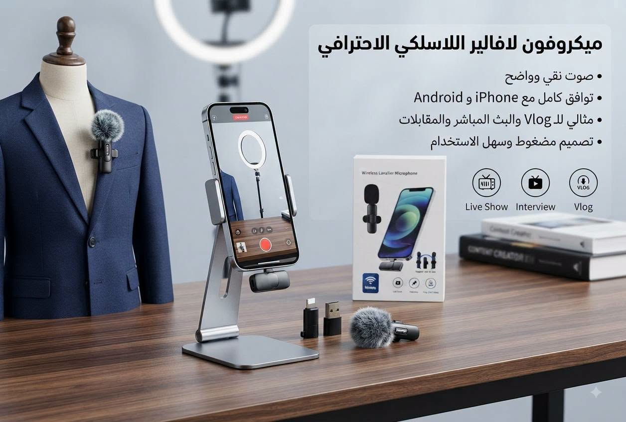 تصفية
القطعة ب5 الاف امزون و اكو بيهن دي اج ال يعني قطع مميزة و اسعار بلاش والتوصيل مجاني للطلبات فوك ال50 بس الحجز على الخاص حصرا او عن طريق واتساب فقط *********** يعني مو اتصال ما بيه اتصال فقط واتساب حتى لا واحد يكلي ما كتبت

نص مكتوب في الصور:
- Kemei ® كينمي: الأناقة في متناول يدك 1 رأس قابل للفصل 2 شفرة فولاذية دقيقة 3 مفتاح طاقة مريح 4 واجهة شحن عالمية تسوق الآن! متوفر في جميع المتاجر الرائدة. ضمان على ضمان استخدام رطبيل / بجاف زمت الشحن 30 بنيبالالئيد
- المحطة الجوية اللاسلكية الاحترافية - مراقبة دقيقة، في أي وقت ومن أي مكان كن مستعدًا دائمًا! KAIROS WEATHER
- ASL Safety 308A: حماية فائقة للغبار للغبار الصناعي ASL 安爽制 308A 防尘口罩 防霾型 ترشيح مزدوج عالي الدقة سيليكون ناعم لراحة تامة للساعات عمل طويلة تصميم هندسي لملاءمة مثالية وأمان مهني الرسومات للإرشاد، المنتج الفعلي داخل الصندوق
- TrailMaster Lantern- رفيق مغامراتك سطوع فائق تصميم مدمج وقابل للطي عمر بطارية طويل اطلبه الآن!
- ميكروفون لافالير اللاسلكي الاحترافي
- • صوت نقي وواضح
- • توافق كامل مع iPhone و Android
- • مثالي لـ Vlog والبث المباشر والمقابلات
- • تصميم مضغوط وسهل الاستخدام
- Live Show Interview Vlog
- مجموعة الميكروفونات اللاسلكية الاحترافية QHOT دعم ميكروفون مزدوج للبث الثنائي اتصال لاسلكي فائق السرعة توافق شامل مع Android و iPhone ارفع مستوى محتواك اليوم! للبث المباشر، المقابلات، والتدوين المرئي
- محول طاقة احترافي متعدد الاستخدامات
- موصلات دقيقة
- توافق واسع
- هيكل متين
- سرعة خارقة، تخزين بلا حدود واجهة USB 3.0 فائقة السرعة تصميم محمول وأنيق توافق واسع SATA HDD/SSD نقل بيانات فائق السرعة