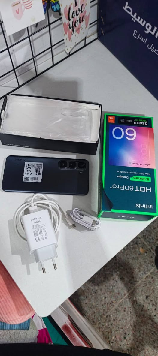 جهاز للبيع Infinix HOT 60 Pro+ جديد ستعمال 20يوم ماخذه ب330 رايدهب300وبي مجال رجائا لمو  شراي لايكسر بحلال لعالم  ولشراي بي خير ويدلل للستفسار *********** رقمي
