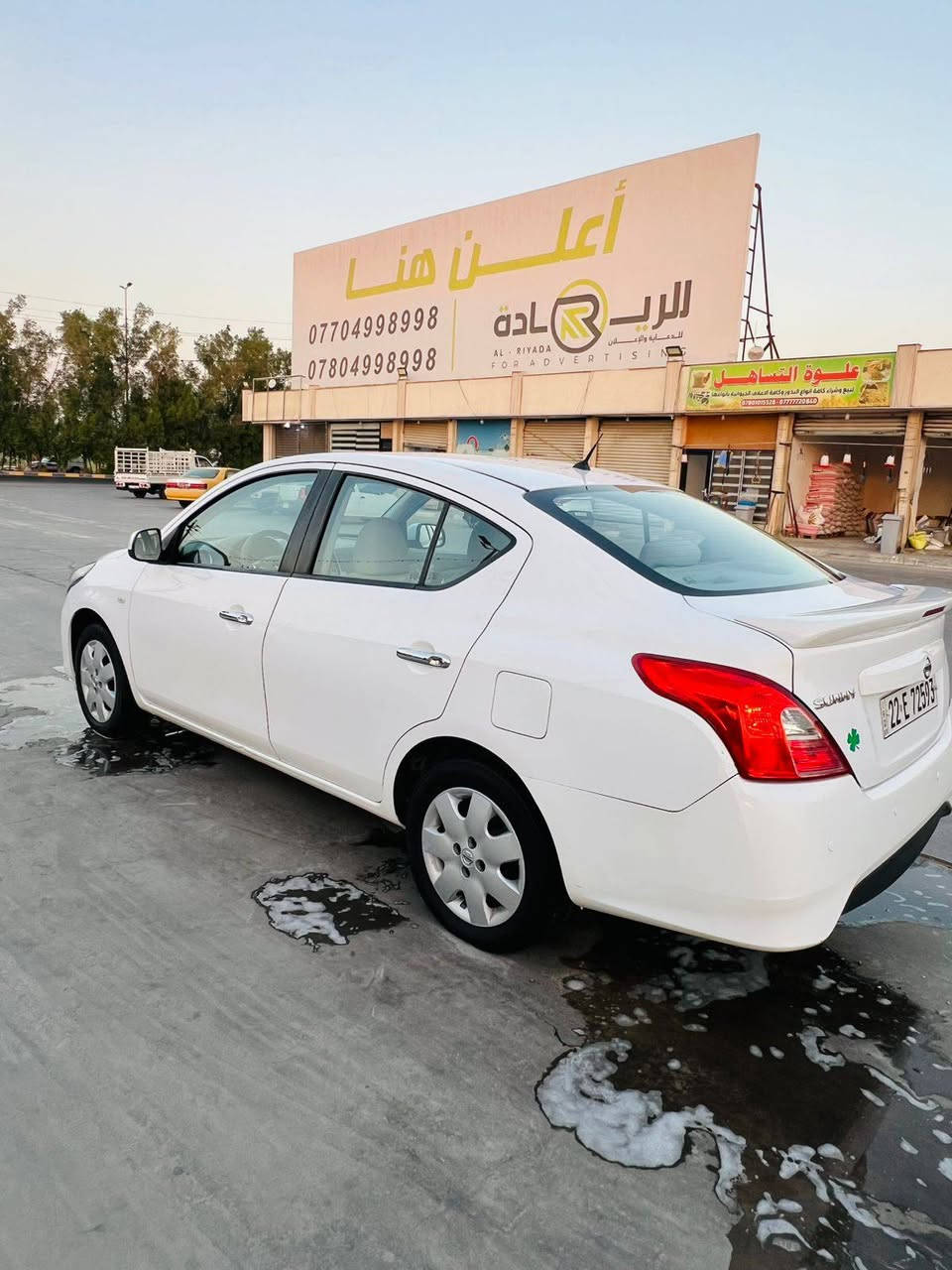 السلام عليكم نيسان سني هندي للبيع موديل 2022رقم اربيل انكليزي باسم شركه تريد تحويل او وكاله السيارة كفاله عامه والسونار مرفق ماشيه 108 جديدة على وضع الشركه مكاني بابل السعر 110وبيه مجال بسيط للاتصال 
***********
