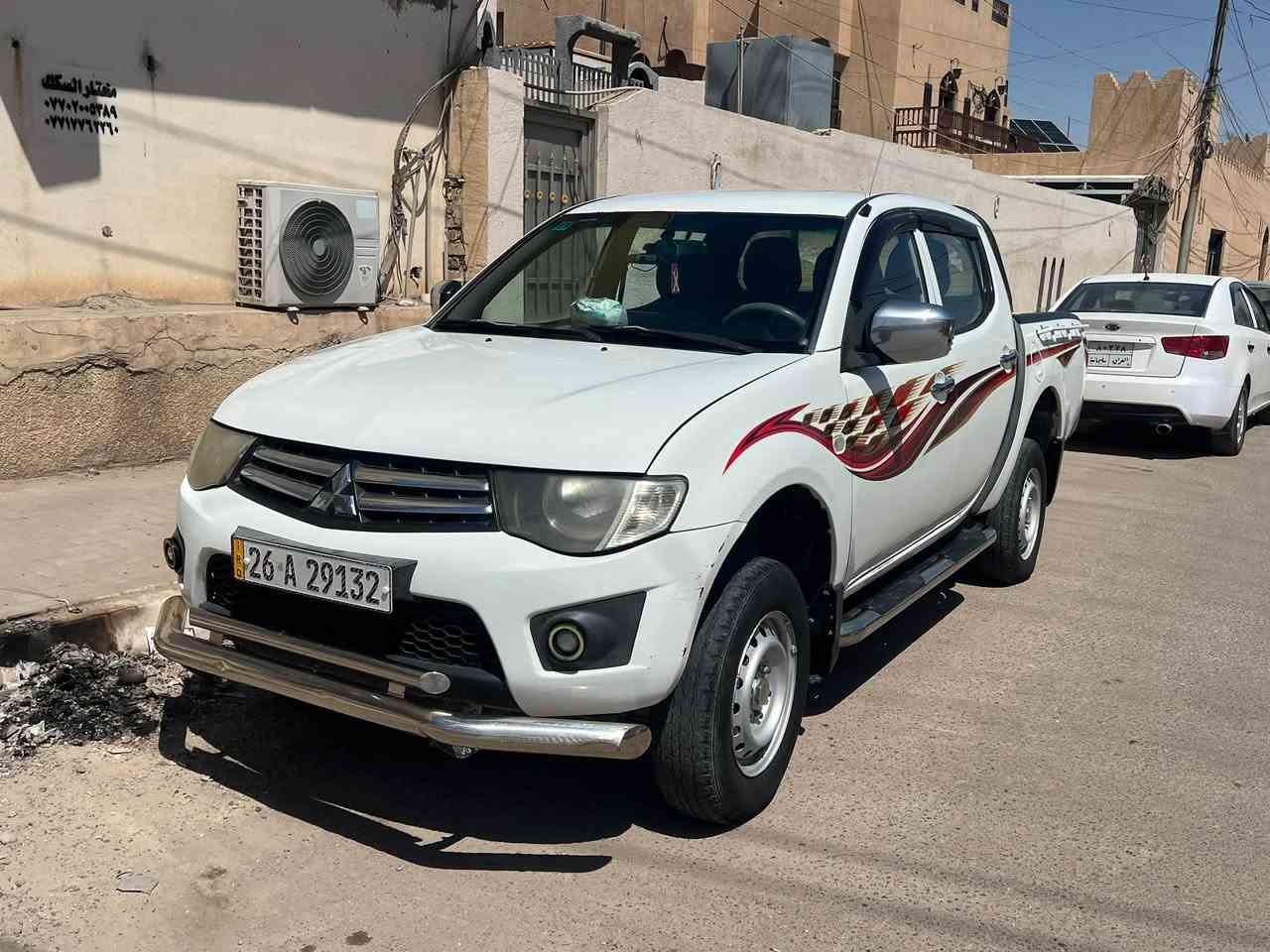 ميسبوشي l200.
2011 فور ويل بانزين رقم صلاح الدين دولي بيها باب عكس السايق صبغ وبارد شي بسيط محرك شرط تبريد ثلج كهربائيات كلها شغاله. السعر (118)وبيها مجال شي بسيط مكاني سامراء ***********
