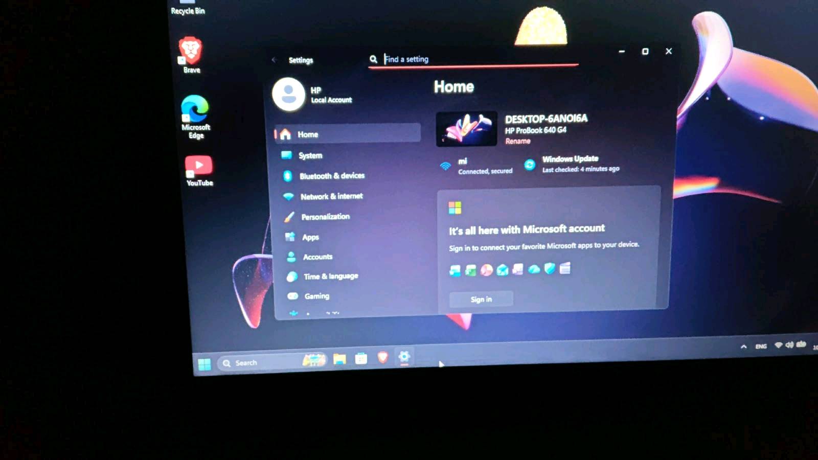 HP 640 G4 • كور i5 7300U • رام8
