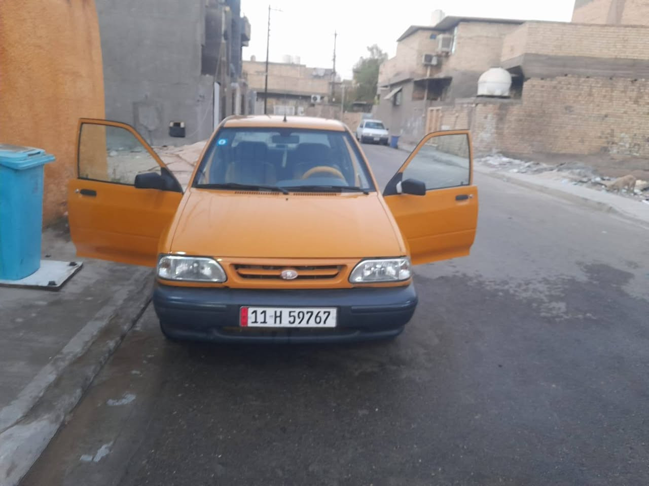 ***********سلام عليكم. سايبه موديل 22 سياره نضيفه أي نقص ما بيه بس طخه جملق خلفي من صفحه بك لايت باقي مكفول  سياره باسمي مصفره. مكان بغداد الزعفرانيه
