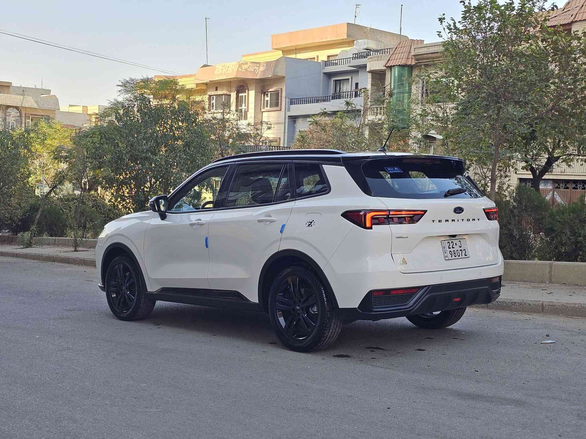 Ford Territory 2025
فورد تيريتوری  ٢٠٢٥

مواصفات Dark Edition اعلي فئة مواصفات 
وكالة خليجية
فول فول مواسفات

کلین تایتڵ بدون سبوخ بدون بارد بدون شغط.
مكينة ٤سلندر+توربو حجم ١.٨لتر
ماشية 35.000كم فقط.

السيارة بعدها علي وضع الوكالة
و باقية بالضمان دهن و فلتر مجاني من الشركة
السيارة كلش حلوة و نظيفة

السيارة رقم اربيل الدولي سنوية جديدة 2030و بأسمنا
مكفولة من كير و محرك و كهربائيات

و ب سعر(250$) ورقة و بيها مجال

مكان السيارة
(سلیمانیە)
***********

