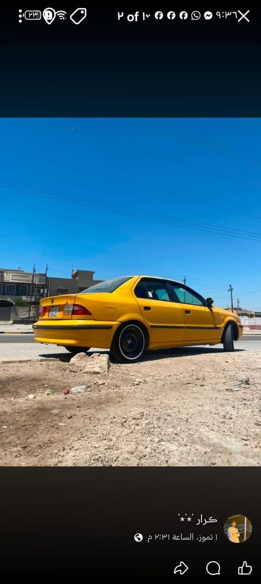سلام عليكم
سمند ٢٠١٢كرسال تدفه تبريد 

كهربيات كله شغال 

تخم تاير صدره حلو 

دواخل حلوه سعره٣٠وبيه مجال شي قليل 

اي سفسا ر 

‭***********‬
