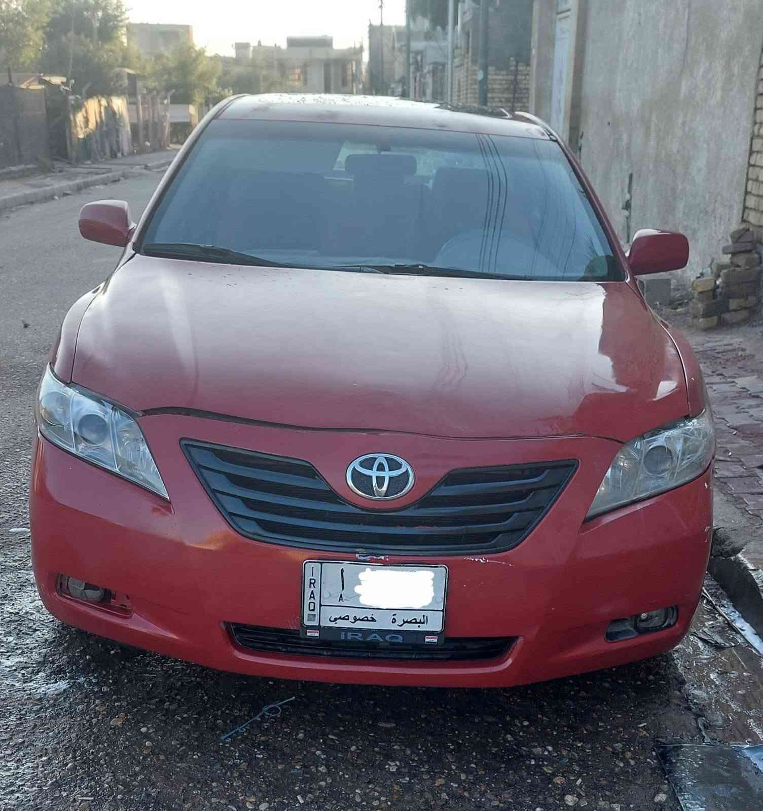 السلام عليكم كامري موديل 2007 رقم بصره شرط التحويل وارد امريكي فول مواصفات محرك ٢٤٠٠ فتحه سقف شاشه كامره كشن كهربائي طخم تاير جديد دواخل نظيفه البدي شوف العين السيارة بيه صبغ ابيع مصبوغه عام للبيع السعر خاص او على الرقم المكان ميسان / العمارة  السعر 68 وبيها مجال..للتواصل على الرقم ***********
