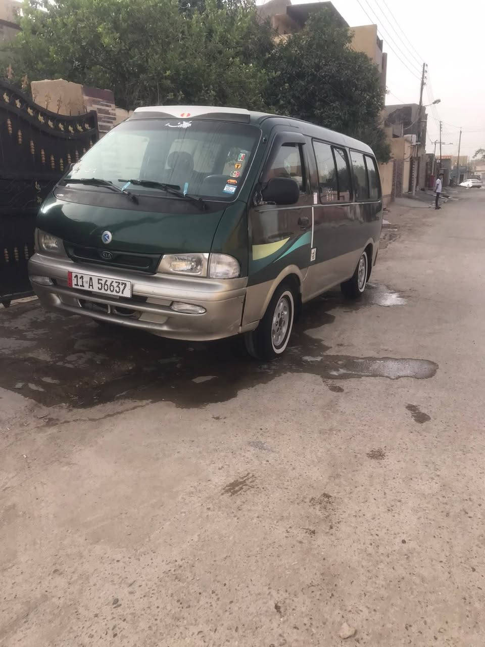 السلام عليكم كيا بريجو للبيع موديل 96 سنويه 30 تخم تايرات جدد فقط صبغ جمالي صدر امامي خلفي جديد شاصي واحد جوه صايق سياره  جاهزه سعر 70 بها مجال رقم بغداد انجليزي مكاني بغداد رقم الهاتف بي واتساب ***********
