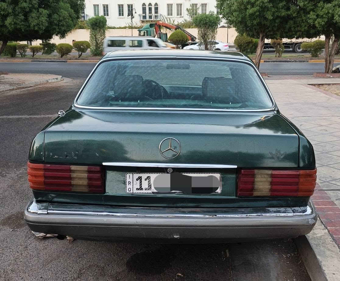 للبيع  مارسيدس رئاسي موديل 1986محدث1991 رقم بغداد انكليزي باسمي هزة جديدة تحويل مباشر تبريد شغال  مصبوغة جمالية محرك كير ياباني  ديلكو السعر 49 وبيها مجال الاتصال *********** بغداد, العراق
