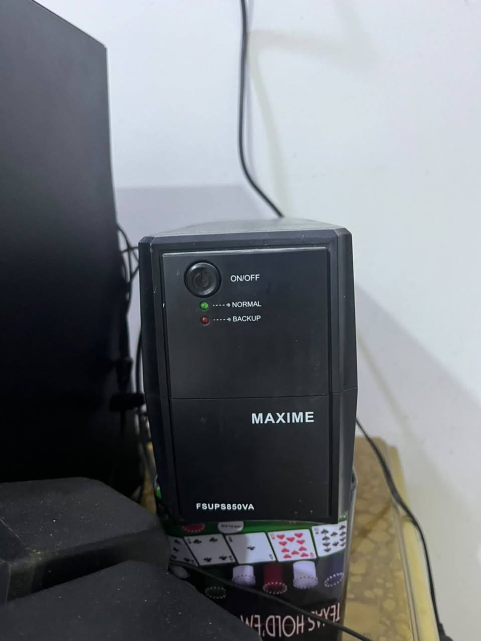 شاشة لينوفو • ٢٢ إنش FHD IPS • يو بي اس ٨٥٠VA