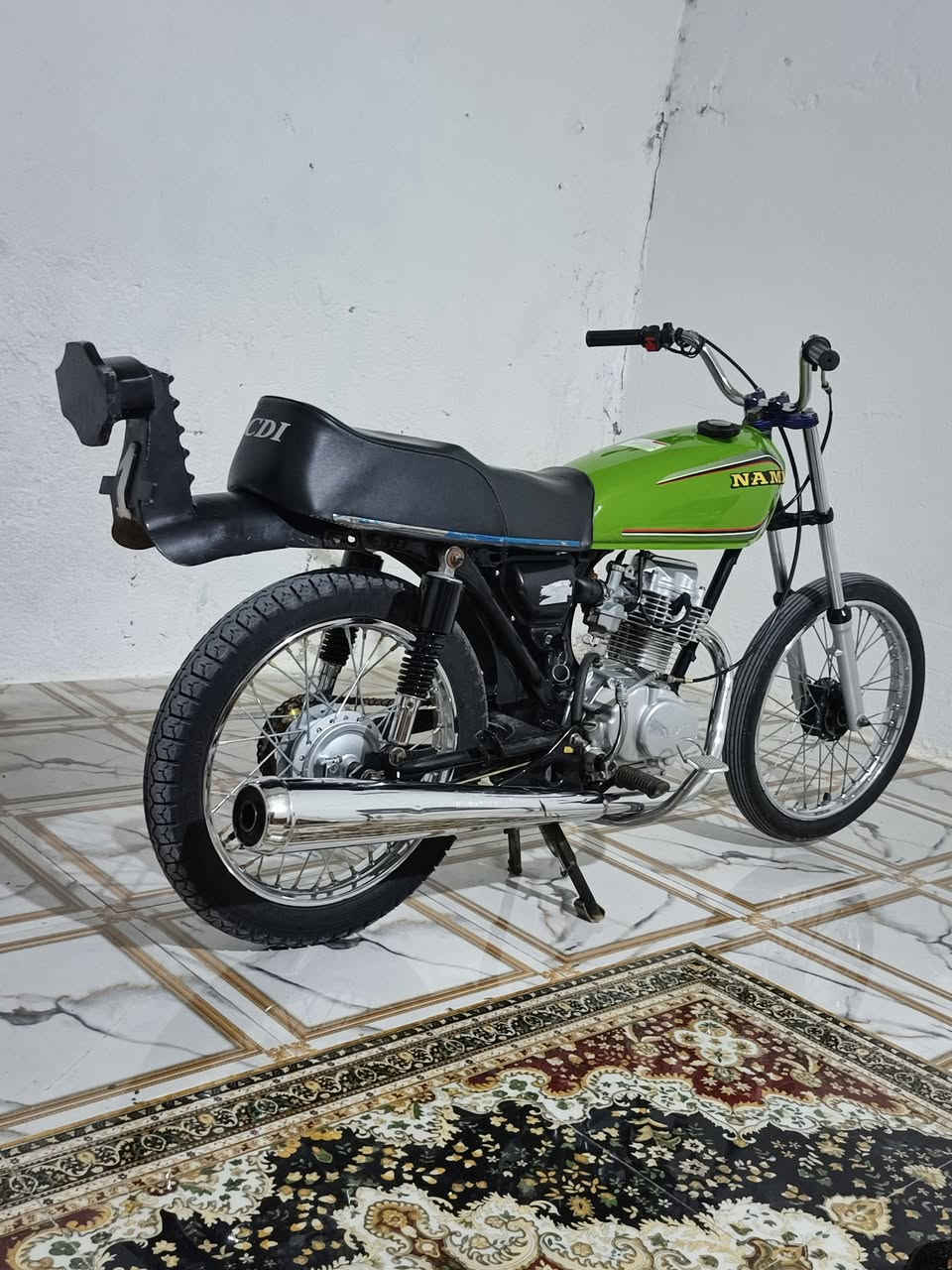 السلام عليكم شباب دراجه نامه شلامجه أوراق اصولي مديل 2019والمحرك مديل 2024دراجه نصيفه كلش اي نقص ما بيه دراجه جاهر توني معمره سعر  خاص  +964 785 802 8249الشراي  ينتصل مكان الناصرية نحيت الفضليه
