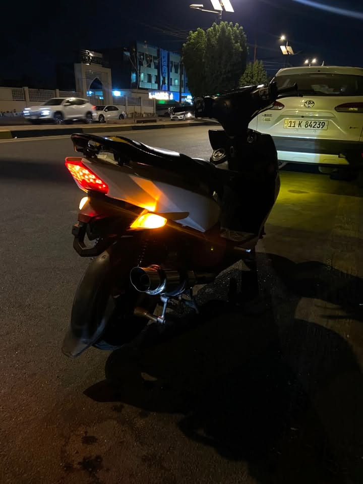 سلام عليكم جي تي ار دراجه شغاله فول مكينه لا تبخير لا تنقيص ضفيره مكفوله  بيهه صالصه رياضي هورن بوش ملكي كلجات دبليو اف لايت زنون عداد اوان شلعه ومعدل مكاني بغداد حريه رقم ***********موجود واتساب
