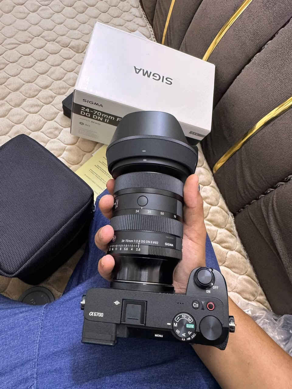 SIGMA 24-70 F2.8 جيل الثاني
اشتريتهة قبل شهر نضافه 100
استخدام فيديو واحد فقط
السعر 1.400.000
واتساب ***********
