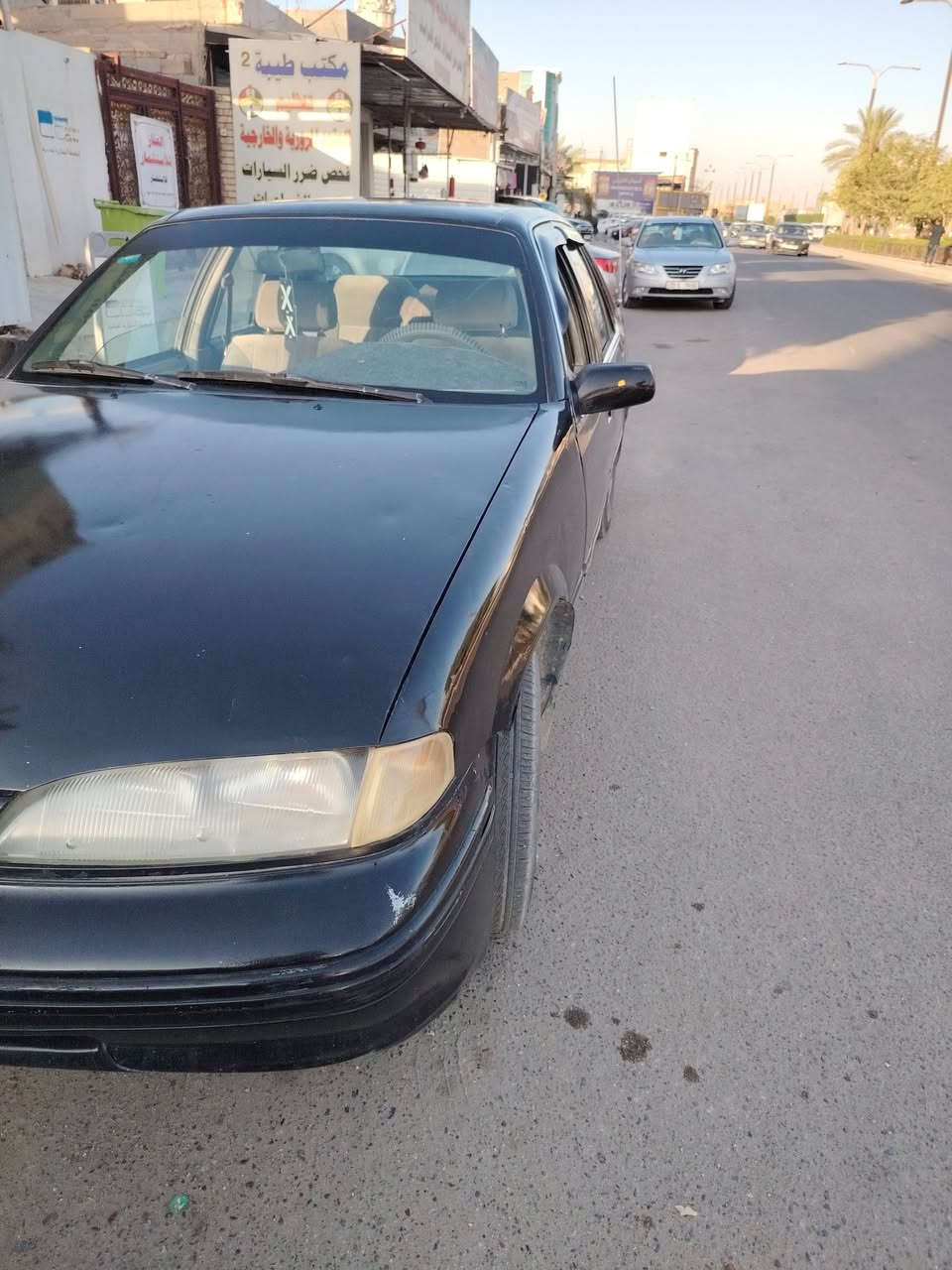 سلام عليكم دايو موديل 94 رقم بقداد انكليزي سنويه مشروع وطني لل 28هزه جديد تحويل مباشر محرك مفتوح وكير اوتوماتيك نضاف داخل نضيف  كهربايات كله شقاله السياره جاهزه السعر 28  الهاتف*********** مكان السياره الفلوجه
