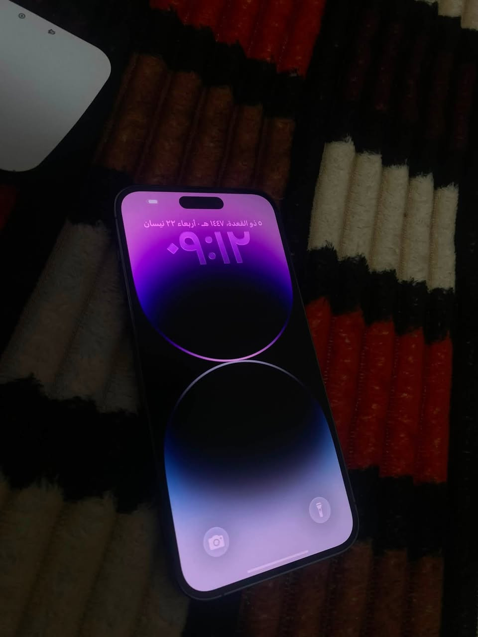 السلام عليكم
ايفون 14pro max برو ماكس للبيع 

Esim ايسيم

مكفول من كلشي من الشخط والكسر 

الجهاز جديد و نظيف كلش والياخذه بالعافيه عليه 

بطارية مصعده 96‎%‎ 

الجهاز باقيله 4 ايام وينتهي ضمانة مال شركة 

سعر 825 الف 

مكاني الموصل / الايسر 

تواصل واتساب ***********  الرقم مغلق
