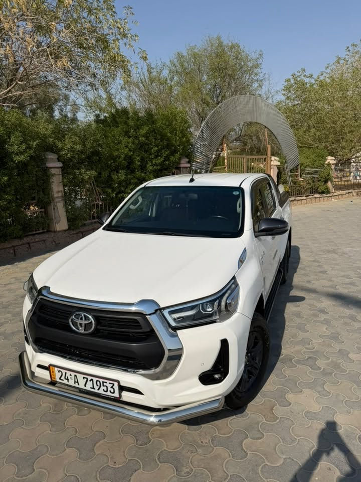 السلام عليكم 
 
هايلوكس TRD2022 
شركة SRS
كامل مواصفات 
كلين تايتل 
محرك 6سلندر 
مواصفات TRD معروفة 
مكان السيارة الفلوجة 
السعر 34 الف $ 
بيع فقط 
اي استفسار ***********
