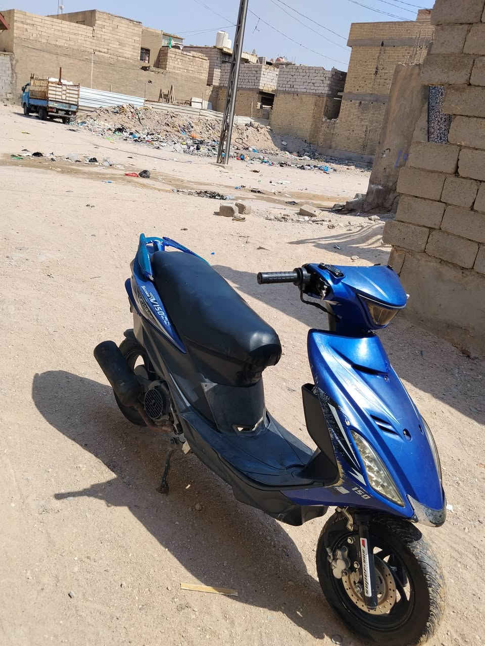 للبيع دراجه اف اس درجة حلوة خير من الله مامفتوحة كلة شغال سلف هنكر لايتات درجة تجي تفحص وتاخذ شلعة معدل تخبل شرط الشغل السعر 200 وليجي يدلل علينة مكاني كربلاء حي الغدير يم الصورة للتصال *********** متواجد واتساب كذالك
