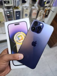 آيفون ١٤ برو ماكس • ٢٥٦ • بطارية ١٠٠