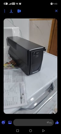 اخوان جهاز UPS مزود طاقه غير منقطع اشاريته من بغداد البارحه وليوم فتحت...