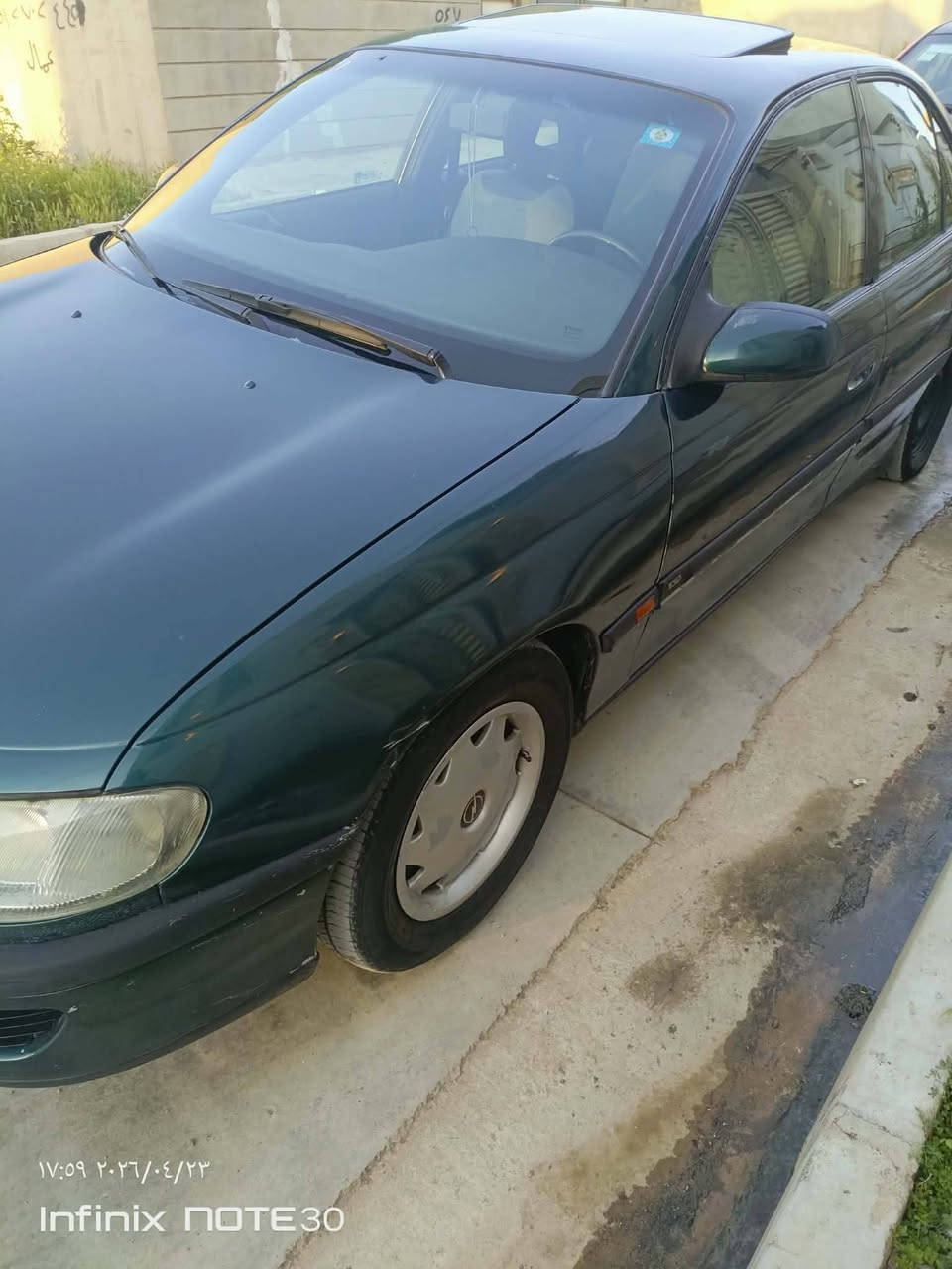 سلام عليكم
اوميكه بزون مديل 94
مكينه عشرين قبغ اسود
تبريد مكينه نفخ 
هزه جديده سنوبه لل 2029
مصبوغه جماليه السعر40 وبيها مجال 
مكان السياره موصل 
***********
***********

نص مكتوب في الصور:
- ١٨:٠٠ ٢٠٢٦/٠٤/٢٣
- Infinix NOTE 30
- 17:59 ٢٠٢٦/٠٤/٢٣
- 18:01 2026/04/23
- 18:00 ٢٠٢٦/٠٤/٢٣
