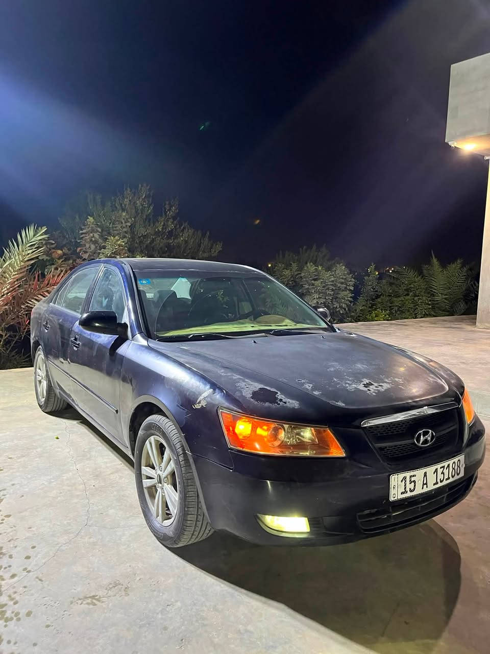 هونداي سوناتا 2008 وارد امريكي، محرك2400 أربعة سلندر. المواصفات: فتحة سقف، كشن كهرباء، شاشة، كاميرا خلفية، تبريد ثلج، تخم تايرات جديد، والمحرك بحالة ممتازة.
سونار مرفق بالصور حادثها امريكا بابين ومصلحة برا
 ملاحظة تحتاج صبغ عام اثر الجراد للجمالية
. السعر٩٥ للاستفسار الاتصال على***********
مكاني الفلوجة
