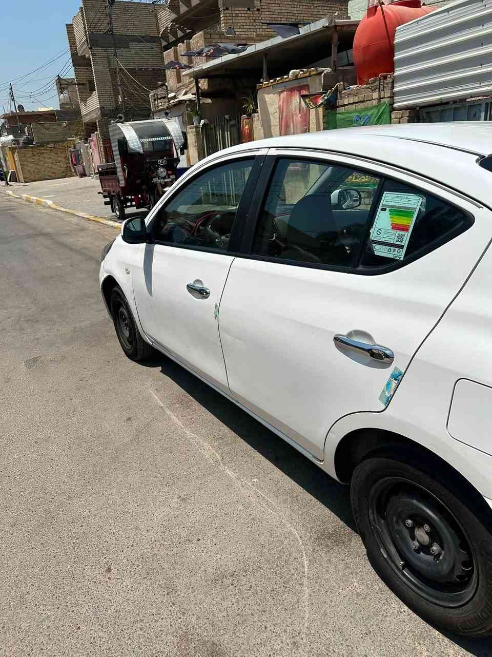 نيسان صني هندي بليته زركه 
موديل 2019كير مكينه مكفوله 
سونار جديد موجود 
عنوان بغداد حي اور 
***********
