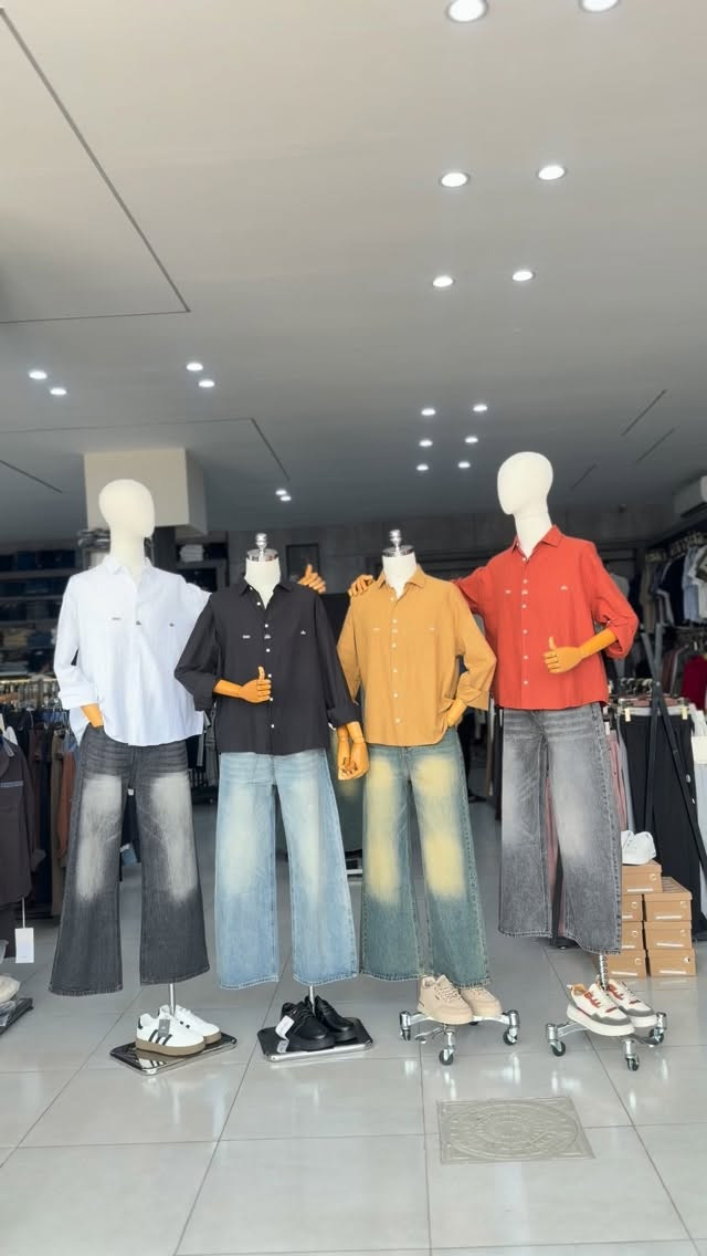 قميص كات +بنطرون سوبر بكي📍 ازياء حسوني جاسم#النجف الاشرف حي ميسان فوك نفق ميسان📍✈️
