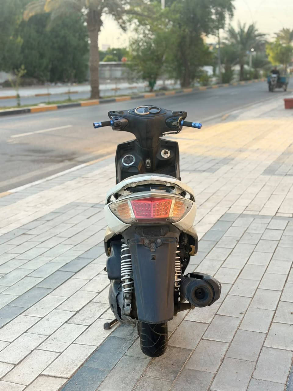 سلام عليكم للبيع سكنس فحل نوزل خطين طلاعات دراجه جديده ماصلهه هواي من نازله من رمبه اي نقص مابيه كهربائيات كلهه شغاله كفرات ختم واحد  بلاديه شلعه معدل خير من الله مكينه ما مفتوحه السعر  850 بغداد الدوره *********** دراجه مكفوله
