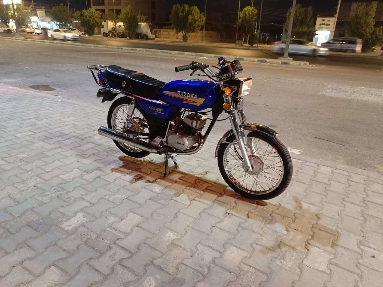 سلام عليكم نازوكي للبيع 2026 الدراجه جديده سكنر السعر 850 وبيها مجال مكاني كوفه ***********
