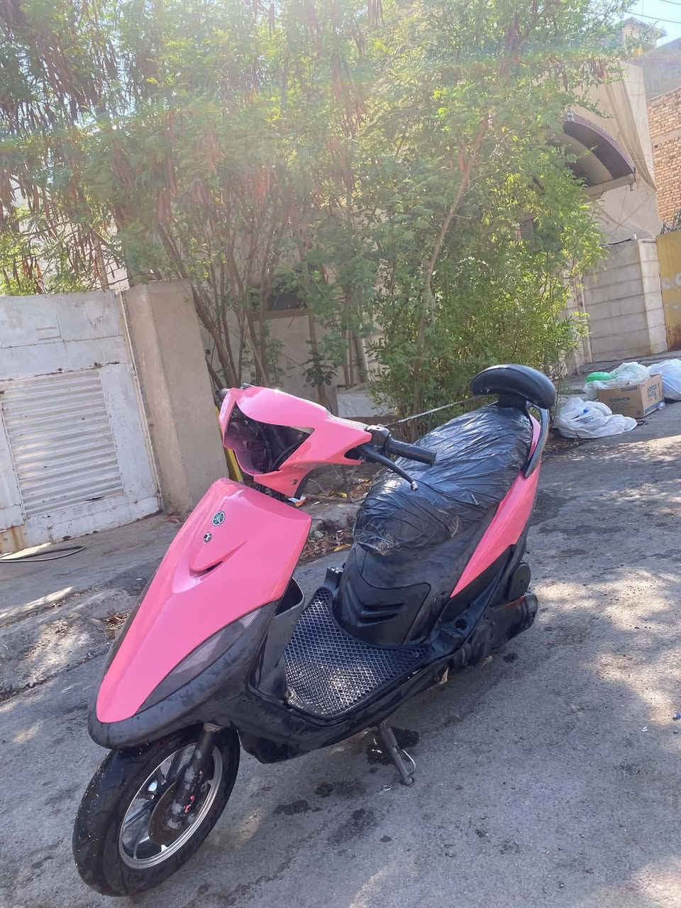 يابه  للبيع او مراوس 
ماكس عدله 
بوشه ٥٥ شلعه ومعدل كلش حلوات 
الدراجه مكينته حلوه ناعمه 
سعرها 450 وبيها مجال شي بصيط 
مكاني باب الامعضم اي ستفسار اتصل وبيك خير و دلل 

*********** واستاب تصال 
*********** بس تصال
