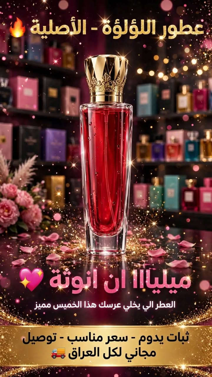 عطور اللؤلؤة • مركزة • ثبات ٢٤ ساعة