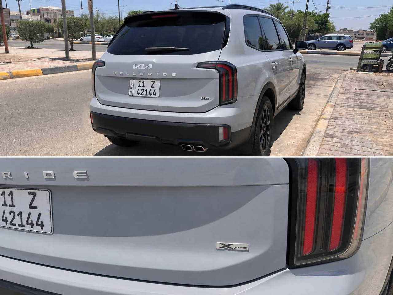 أعلى فئة ومواصفات كيا تيلورايد فئة SX

موديل 2024 برستيج اكس برو 

فول مواصفات للاخير  

رقم بغداد انكليزي

كيا تيلورايد فئه sx xpro prestige

محرك 6 سلندر 3800 

ويل كب حجم ٢٠ اطار نقشة خشنة  

كامرات 5 محيطية مراية داخلية كامرة 

سقف اسود شامو كنتارا 

بصمة ابواب امامية  

وبصمة تشغيل وتشغيل عن بعد

لايتات زينون عالي ناصي عدستين 

اشارة في المرايا الجانبية مع حساسات الاجتياز 

مصابيح ترحيب في مقابض الابواب 

ترحيب بالمرايا 

رادار امامي تفاعلي للتوقف 

التلقائي امامي خلفي وجانبي 

السيارة فتحتين سقف 

حساسات امامي خلفي

غرفة السيارة جلد نابا جملي نقشة خياط 

تحكم كهربائي متكامل لمقاعد  المقدمة 

المقاعد الامامية  و الخلفية تدفئة وتبريد  

شاشة دشبول كبيرة لمجموعة 

من الايعازات والضبط

بردات اصلية للابواب الخلفية 

مقاعد وسطية تطوى كهربائيا ويدوية الفتح 

انارة ليزرية محيطية متعددة الالوان لأنارة دواخل السيارة 

مرايا جانبية شفط كهرباء 

خاصية تحديد المسار والتنبيه عند الخروج من المسار 

المقعد الوسطي منفصل  VIP

تبريد السيارة 3 قطع 

تحكم ستيرن جهتين متعدد الايعازات 

وضعيات القيادة عدد 5 

تنبيه بالارتجاج في المقود عند الخروج من المسار او عند الرجوع 

كشن السائق مساج وذاكرة 

جنطة كهرباء فتح واغلاق 

ستيرن تدفئة  

وضعيات قيادة + 4x4

اوتو هولد + اوتو ستوب 

تحديد مسار الي + مثبت سرعة 

تبريد خلفي منفصل 

شاحن واير ليس 

منافذ شحن بالكشنات وبالخلف 

سستم صوت هارمن كاردن 

السياره بنيد والجاملغ الايمن فقط 
السيارة حرة و بأسمي

للاستفسار الاتصال  *********** 
مكاني كربلاء

السعر 320 ورقة
