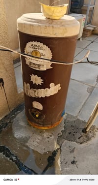 للبيع سخان شغال  البنوك 07713901821 بغداد, العراق  نص مكتوب في الصور: ...