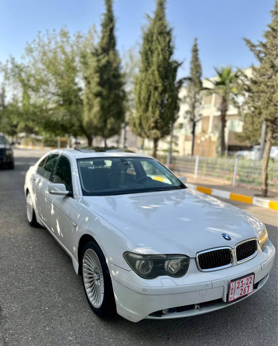 سەرەتا بەناوی خوای گەورەو. مهرەبان
BMW745 v8دەرگالارج فوول فولی 2009قەپات مواسەفات✅
ساخە سەیارەکە بی دەعم و لیدراوی و بۆیاخیشی نیە ✅ 
بەشەرتی گیڕو مەکینەو کارەبایەتوو هەمووشتیک ✅
کۆدی بۆ کراوە ئەوراقی کۆدەکەشی ڵەگەڵە بەشەرت✅
سەیارەکە زۆر پاکو جوان و نموونەیە کەم ڕۆشتوە عەزیت نەدراوە هەموو گیانی لەسەر دەقیشەریکە ماوەتەوە گۆڕینەوەم نیە تەنها فرۆشتن پیوستم بەپارەیە بۆیە ئەی فرۆشم سەیارە مەعرەز نیە هی  دەسی خۆمانە شوین سلیمانی سعری 49وەرەقەو مەعامەلەیە پارە یەک شاهینەی بڕاوەش نیە*********** السليمانية, العراق
