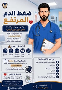 ارتفاع ضغط الدم • مجمع الريان الطبي • الشماعية