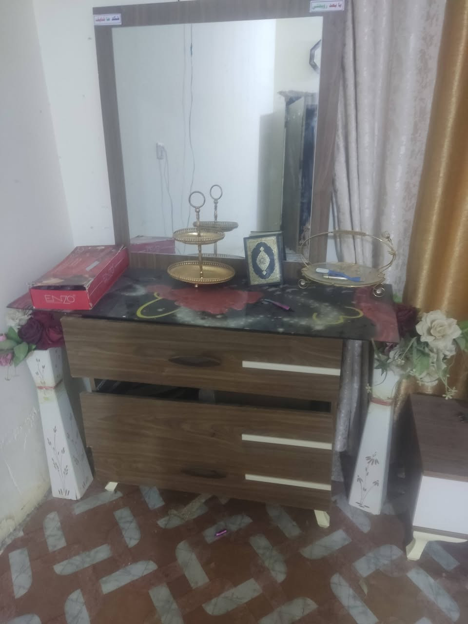 بيع مستعجل
غرفه تركيه للبيع 5قطع بيها نقص فيبره مال الجربايه مال دوشك 

السعر 250 قفل لان متوازي اذا مو شراي لا تعبني

 تواصل واتساب ***********
