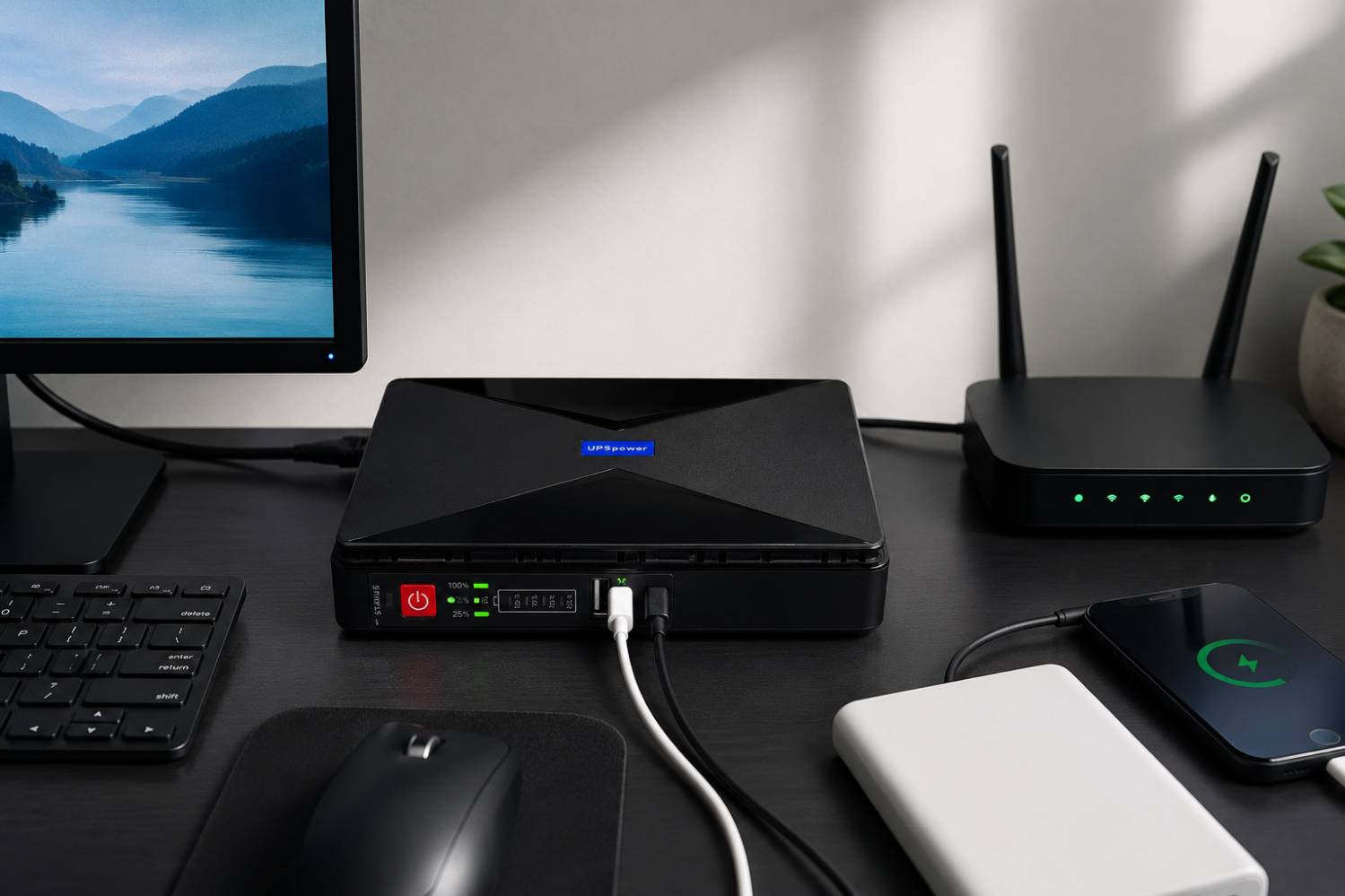 ميني يو بي اس • بطارية 8800mAh • منفذ POE