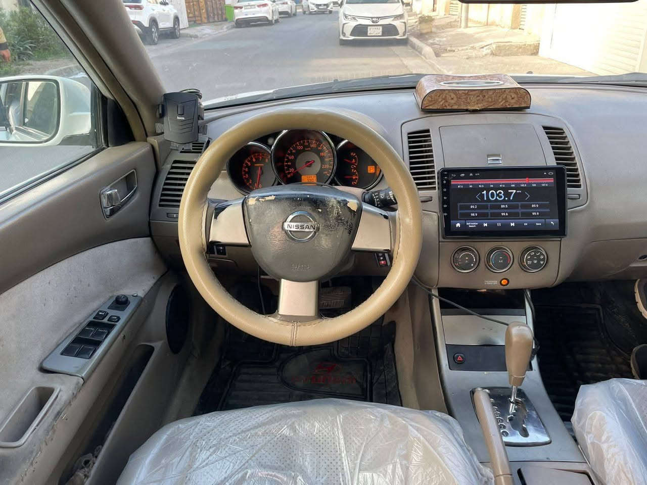 نيسان التما موديل ٢٠٠٦ السياره كير ومحرك ابلاديات مو محور تبريد شغال رقمه نجف بسمي مصبوغه احزام  كهربايات كله شغاله السعر ٦٥ الاتصال ***********
