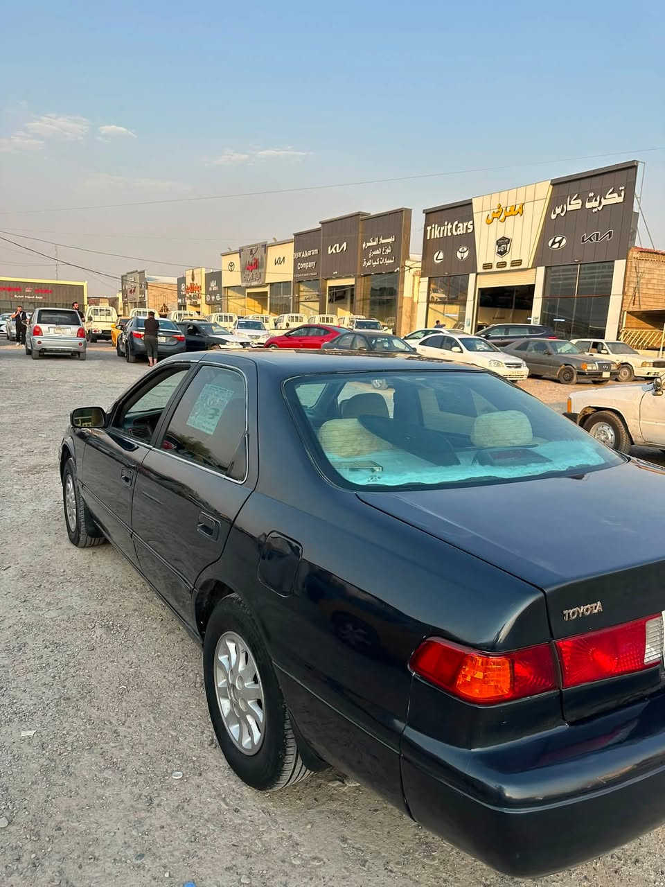 كامري موديل 1999 شرط تبريد شغال ويه السويج محرك كير خير من الله صبغ عام للجمالية فقط سيارة ما يحتاجلها اي شي ولا ناقصها اي غرض تحويل مباشر مكاني صلاح الدين 
السعر 75 وبي مجال 
رقم الهاتف : ***********
