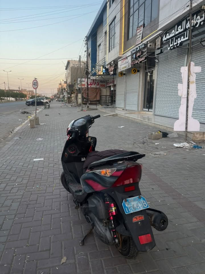 السلام عليكم ماكس ثعلب للبيع كابريتر الدراجة خير من الله مابيهه اي نقص دهن امزويل كل اسبوعين ابدله الدراجة تزويدهه تزويد ((خارجي)) فقط ماملعوب بل مكينه ولا كلجات كله بلادي

 فقط الكفرات موشمه صالنصه رياضي هسه بل جديد شديته دبلات خلفيه يدات بريك وبانزين رياضي الدراجه مابيهه اي نقص نكره سلف تشغل وتطلع داريهه دهن وبانزين وين متروح بيهه روح كهربائيات كله شغال للاستفسار وتس مكاني بغداد الغزالية
***********
