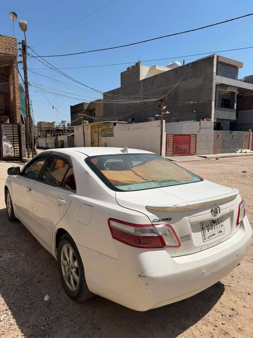 كامري 2007 خليجي 4سلندر 2400 السياره مثل ماواضحة كدام عينك فول نضافه مكينه وكير انطيك بيهن ضمان للابد حدادية صدر كذالك دوشمة ارضية كلة جديد مثل ماموضح بالصور  السيارة ظربتها بالجنطه فقط مابيها ضرر قوي تجي تشوف تاخذها سونار وشوف شوفت عينك السيارة ب85 وبيها مجال قليل حك جية العنوان ابوغريب منطقة الحصوة

للتواصل***********
